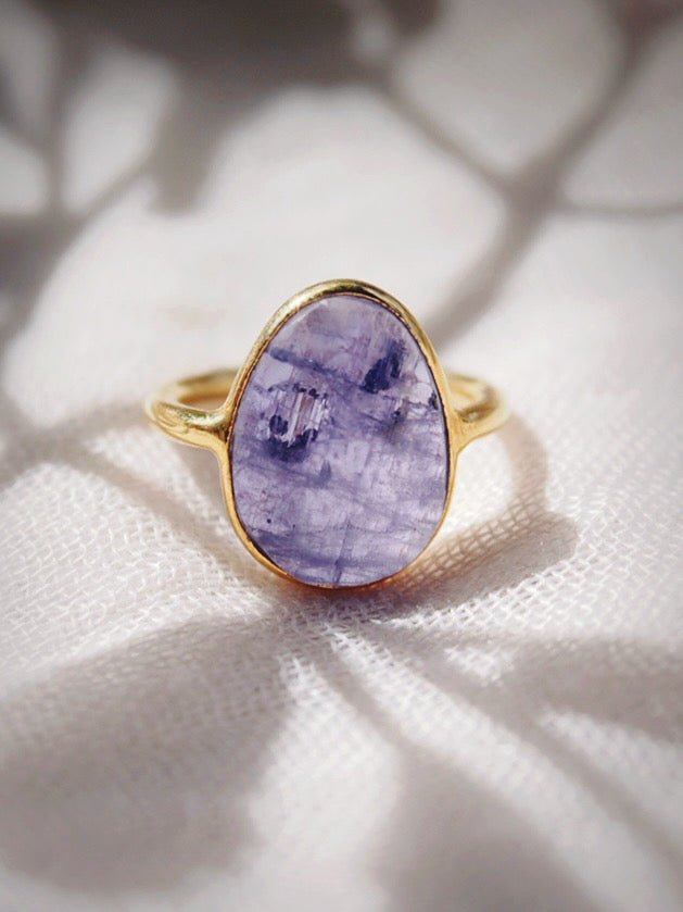 Rings - Statement Tanzanite Ring - Kila - ke aloha jewelry