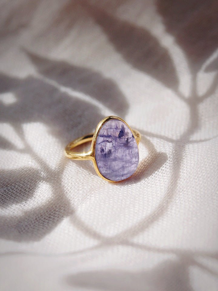 Rings - Statement Tanzanite Ring - Kila - ke aloha jewelry