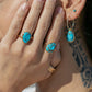Rings - Statement Turquoise Ring - Kahiau - ke aloha jewelry