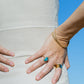 Rings - Statement Turquoise Ring - Kahiau - ke aloha jewelry