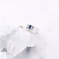 Sale - Sterling Silver Wide Band Ring - Koa