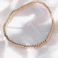 Gold Bracelet - Stretch 14kt Gold Filled Bead Bracelet - Lana - ke aloha jewelry