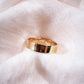 Rings - Thick Gold Flat Band Ring - Haloa - ke aloha jewelry