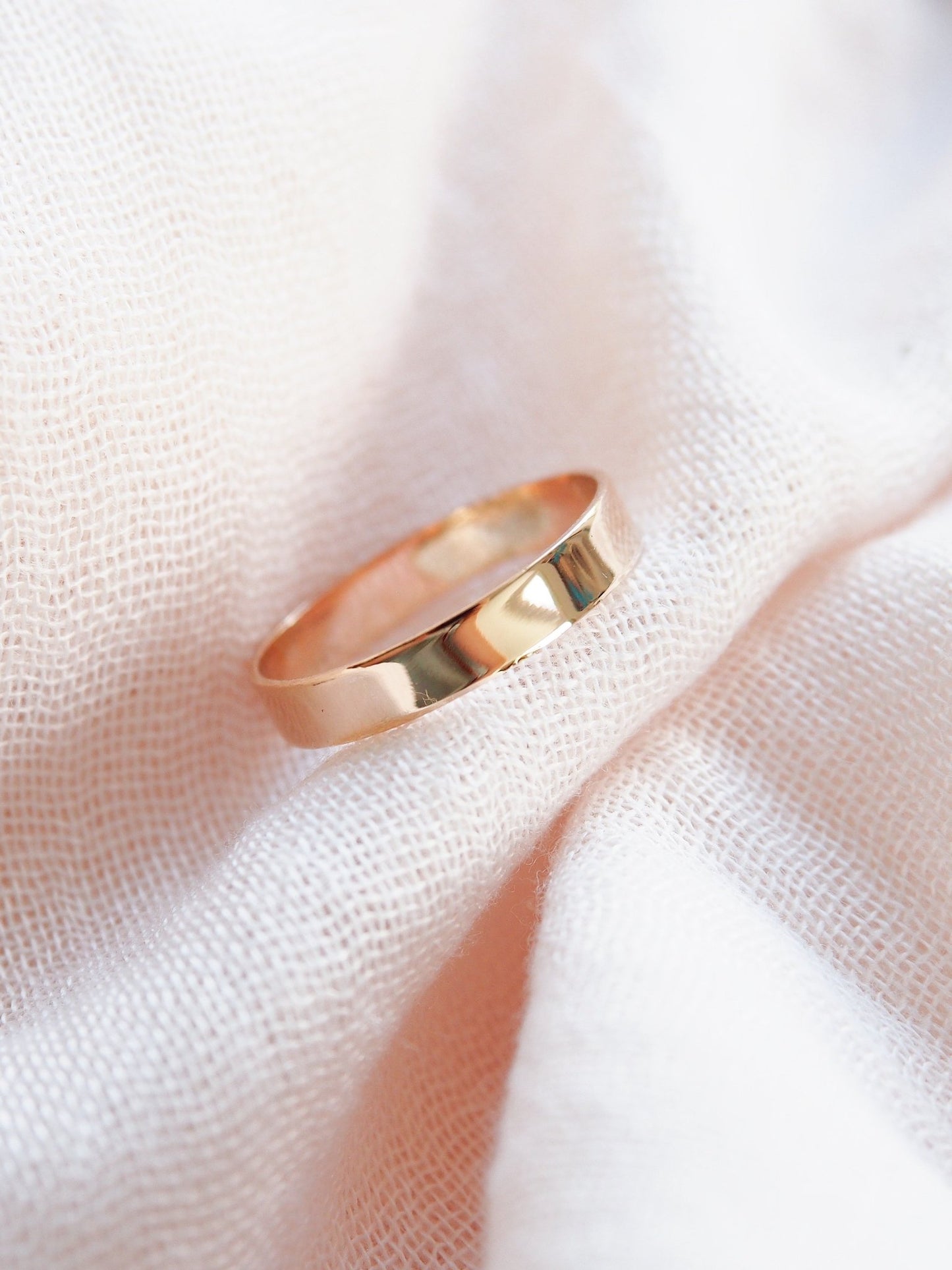 Rings - Thick Wide Gold Ring - Koa - ke aloha jewelry