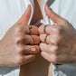 Rings - Thick Wide Gold Ring - Koa - ke aloha jewelry