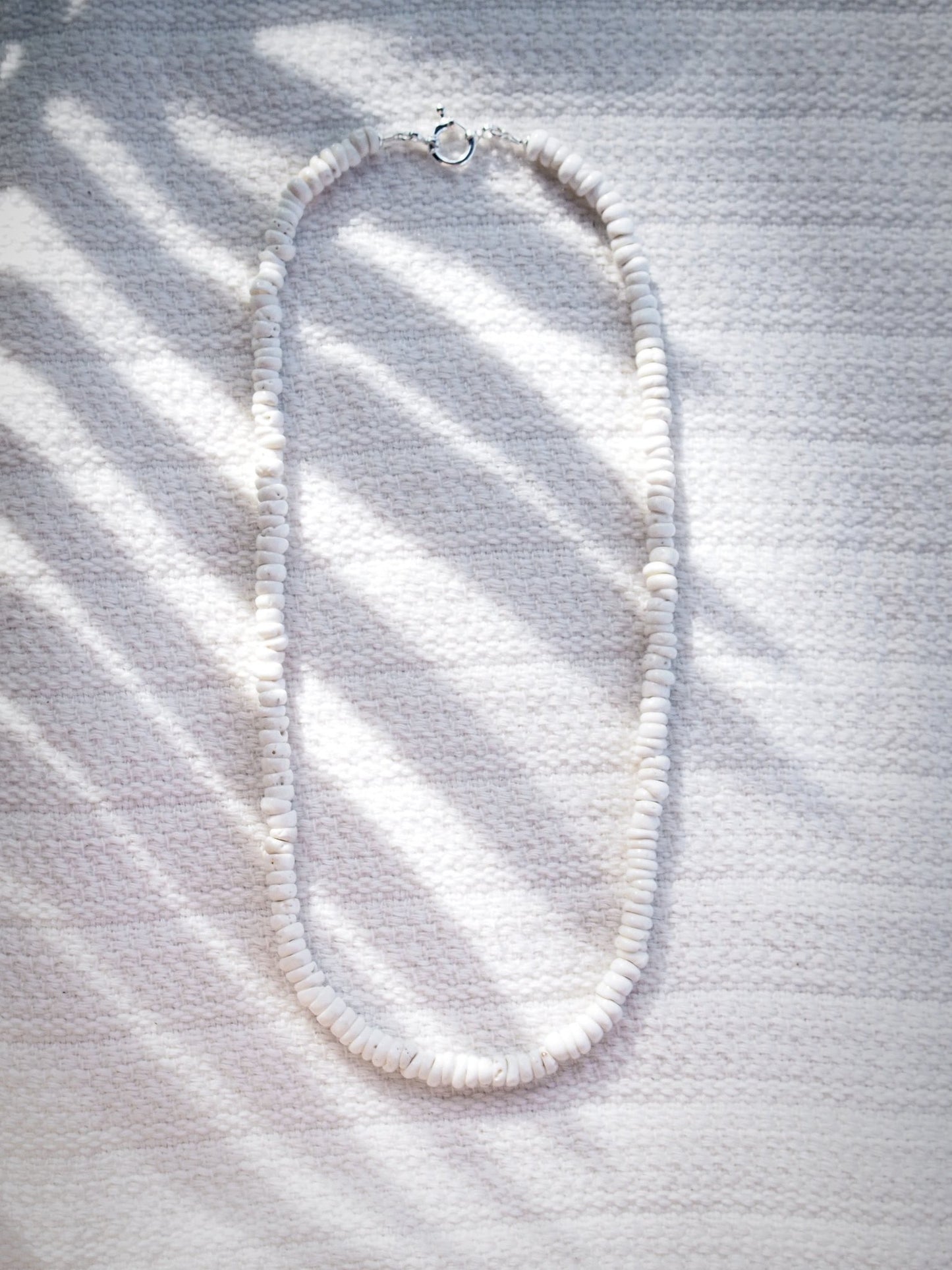 Necklace - Unisex Men's Puka Shell Necklace - Kealani - ke aloha jewelry