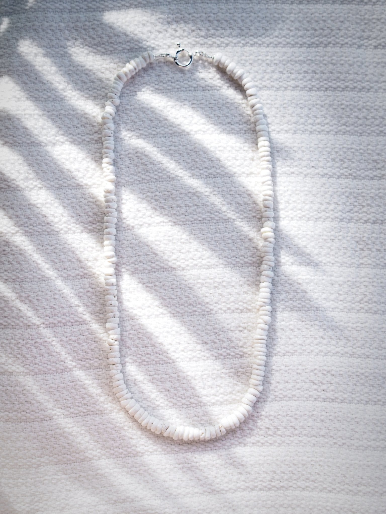 Necklace - Unisex Men's Puka Shell Necklace - Kealani - ke aloha jewelry