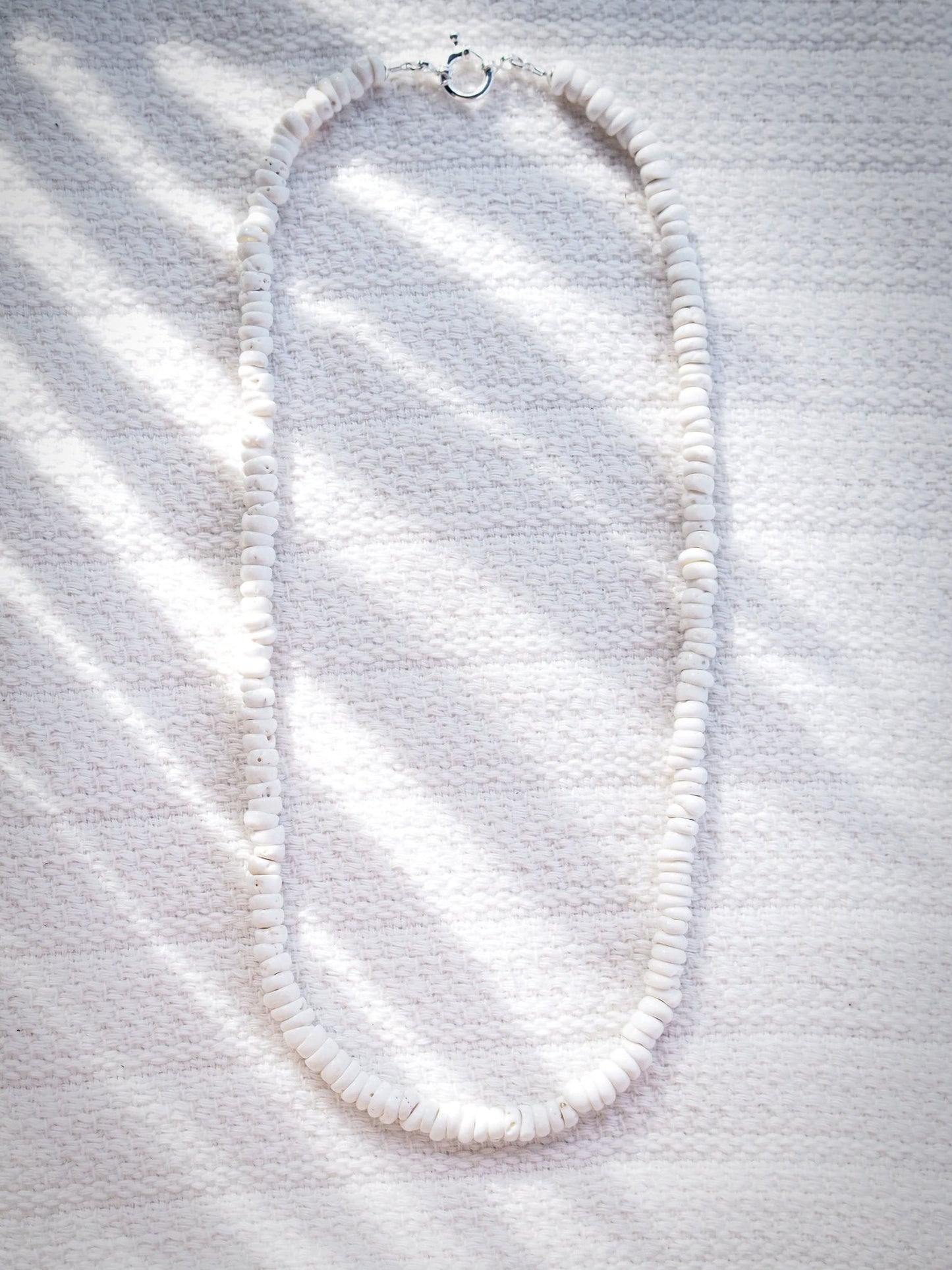 Necklace - Unisex Men's Puka Shell Necklace - Kealani - ke aloha jewelry