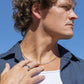 Stainless Steel Necklace - Unisex Men's Stainless Steel Figaro Chain - Kilohana - ke aloha jewelry