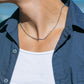 Stainless Steel Necklace - Unisex Men's Stainless Steel Figaro Chain - Kilohana - ke aloha jewelry