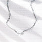 Stainless Steel Necklace - Unisex Men's Stainless Steel Figaro Chain - Kilohana - ke aloha jewelry