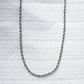 Stainless Steel Necklace - Unisex Men's Stainless Steel Rope Chain - Kapena - ke aloha jewelry