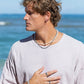 Stainless Steel Necklace - Unisex Men's Thick Stainless Steel Curb Chain - Ikaika - ke aloha jewelry