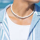 Stainless Steel Necklace - Unisex Men's Thick Stainless Steel Popcorn Chain - Kaiholo - ke aloha jewelry