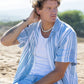Stainless Steel Necklace - Unisex Men's Thick Stainless Steel Popcorn Chain - Kaiholo - ke aloha jewelry