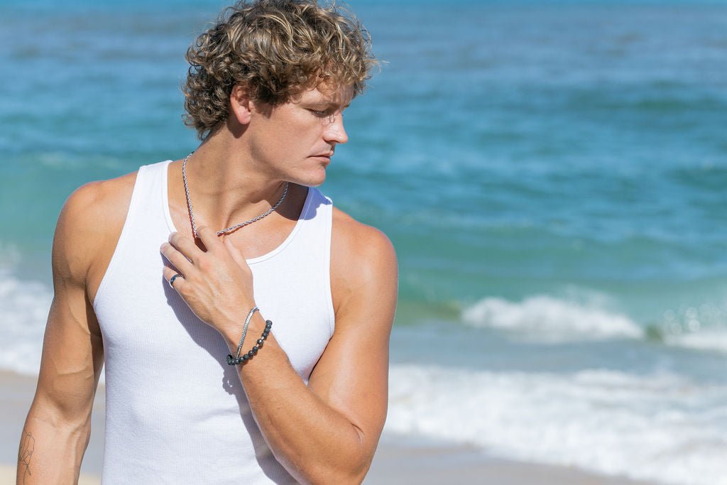 Stainless Steel Necklace - Unisex Men's Thick Stainless Steel Rope Chain - Kaikane - ke aloha jewelry