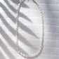Necklace - Unisex Men's White Pearl Necklace - Makoa - ke aloha jewelry