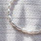 Necklace - Unisex Men's White Pearl Necklace - Makoa - ke aloha jewelry