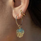Earrings - Vermeil Double Hoop Earring - Alana - ke aloha jewelry
