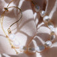 Gold Bracelet - White Freshwater Pearl Bead Bracelet - Keilani - ke aloha jewelry