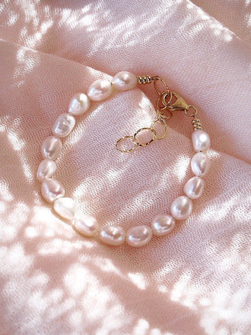 - White Pearl Bracelet - Ala - ke aloha jewelry