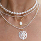- White Pearl Choker Necklace - Ala - ke aloha jewelry